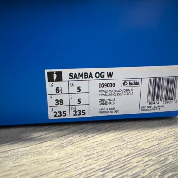 Adidas Samba OG (W) - Brand new with box - Picture 2 of 2